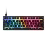 SteelSeries Apex Pro Mini Wireless, clavier gaming Blanc, Layout États-Unis, SteelSeries OmniPoint 2.0, US layout, SteelSeries OmniPoint 2.0, 60%, RGB LED, Double Shot PBT Keycaps