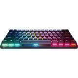 SteelSeries Apex Pro Mini Wireless, clavier gaming Blanc, Layout États-Unis, SteelSeries OmniPoint 2.0, US layout, SteelSeries OmniPoint 2.0, 60%, RGB LED, Double Shot PBT Keycaps
