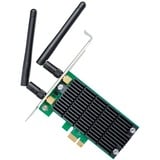 TP-Link Archer T4E Interne WLAN 867 Mbit/s, Adaptateur WLAN Interne, Sans fil, PCI Express, WLAN, 867 Mbit/s, Noir, Vert