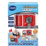 VTech Appareil photo KidiZoom Print Cam, Camera Rouge/Blanc
