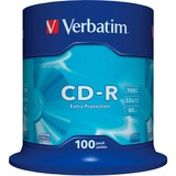 Verbatim CD-R Extra protection 700 MB 100 pièces, boîte de gâteaux