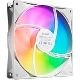 be quiet! Light Wings LX PWM high-speed ventilateurs de boîtier RGB  Blanc, 3 pièces, 140 x 140 x 25 mm