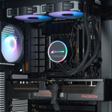 ALTERNATE Gamer Rebel R5-9070XT, PC gaming Noir, Ryzen 5 9600X | RX 9070 XT | 32 Go | SSD 1 To