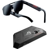 ASUS ROG XREAL R1-N, Lunettes AR de jeu Noir, 1,4 cm (0.55"), 1920 x 1080 pixels, Micro OLED, 700 cd/m², 57°, 240 Hz