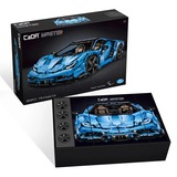 CaDA Master - 770-4 Super Car, Jouets de construction C61041W, Échelle 1:8