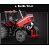 CaDA Master - Farm Tractor, Jouets de construction C61052W, Échelle 1:17