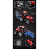 CaDA Master - Farm Tractor, Jouets de construction C61052W, Échelle 1:17