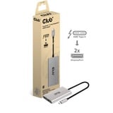 Club 3D Thunderbolt 3 vers Dual DisplayPort, Répartiteurs de DisplayPort 