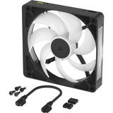 Corsair iCUE LINK RX140 II RGB Ventilateur PWM 140 mm ventilateur de boîtier Noir, 140 x 149 x 26 mm