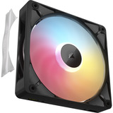 Corsair iCUE LINK RX140 II RGB Ventilateur PWM 140 mm ventilateur de boîtier Noir, 140 x 149 x 26 mm
