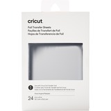 Cricut Foil Transfer Sheets - Silver, Films Argent, 24 pièces