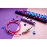 Ducky Premicord - Cotton Candy, Câble Violet/Rose, 1,8 mètres