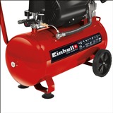 Einhell TC-AC 420/50/10 V compresseur pneumatique 2200 W 420 l/min Secteur Rouge/Noir, 420 l/min, 10 bar, 2200 W, 41,8 kg