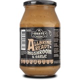 Grate Goods Allbrine Ready Mushroom & Garlic, Assaisonnement 500 ml | Saumure basique douce injectable | Saumure aromatique liquide | Saumure humide | Champignons et ail