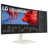 LG  38" Moniteur UltraWide incurvé  Blanc