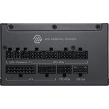 MSI MAG A1000PLS PCIE5 alimentation modulaire 1000 watt Noir, 1x 12V-2x6, 4x PCIe, 1x 12V-2x6, 4x PCIe