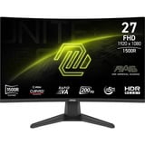 MSI  27" Moniteur gaming incurvé  Noir