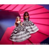 Mattel Barbie Signature - 65th Anniversary Collectible - Brown hair, black and white gown, Poupée 65ème anniversaire