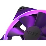NZXT F140 RGB DUO ventilateurs de boîtier Noir, 2 pièces, 140 x 140 x 25 mm, PWM, contrôleur inclus