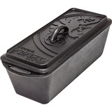 Petromax K4 papier cuisson Four Rectangulaire Fonte, Casserole Noir, 2,4 L, Rectangulaire, Fonte, Noir