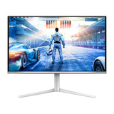 Philips Evnia 6000 27M2N6501L/00 26.5" Moniteur gaming  Blanc, 2x HDMI, DisplayPort, USB-A, USB-B, G-SYNC, 240Hz, QD-OLED