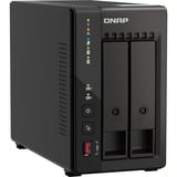 QNAP TS-253E-8G, NAS Noir, 2x HDMI, 2x LAN, USB 2.0, USB 3.0