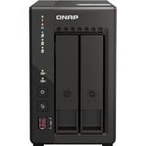 QNAP TS-253E-8G, NAS Noir, 2x HDMI, 2x LAN, USB 2.0, USB 3.0