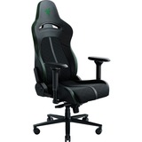Razer Enki Siège de jeu sur PC Chaise avec assise rembourrée Noir, Siège gaming Noir/Vert, Siège de jeu sur PC, 136 kg, Chaise avec assise rembourrée, Dossier rembourré, 166,5 cm, 204 cm