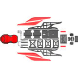 Res-Tech X1 Cockpit, Simulateur de course Noir/gris