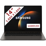 SAMSUNG Galaxy Book3 Pro (NP940XFG-KC1BE) 14" PC portable Gris foncé | Core i7-1360P | Iris Xe Graphics | 16 Go | 512 Go SSD