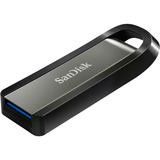 SanDisk Extreme Go lecteur USB flash 256 Go USB Type-A 3.2 Gen 1 (3.1 Gen 1) Acier inoxydable, Clé USB Argent/Noir, 256 Go, USB Type-A, 3.2 Gen 1 (3.1 Gen 1), 400 Mo/s, Slide, Acier inoxydable