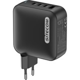 Sitecom 165W GaN Power Delivery Wall, Chargeur Noir