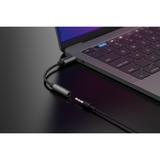 Sitecom Adaptateur USB-C vers Jack Noir