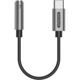 Sitecom SiCo USB-C to Jack adapter, Adaptateur Noir