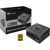 Thermaltake Toughpower GF3 1000W alimentation Noir, 5x PCIe, Gestion des câbles