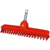 WOLF-Garten brosse à récurer multi-star SB 350 M, Balai Rouge/Blanc, 35 cm