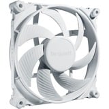 be quiet! Silent Wings 4 PWM high-speed ventilateur de boîtier Blanc, 140 x 140 x 25 mm, Ventilateur, 14 cm, 1900 tr/min, 133,2 m³/h, Blanc
