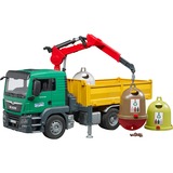 bruder Camion avec Grue de Chargement et conteneur, Modèle réduit de voiture 03753