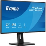 iiyama ProLite XB2792QSU-B1 27" Moniteur Noir, 1x DisplayPort, 1x HDMI, 2x USB-A, 120 Hz