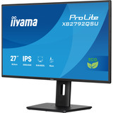 iiyama ProLite XB2792QSU-B1 27" Moniteur  Noir, HDMI, DisplayPort, 2x USB-A, USB-B, 120 Hz