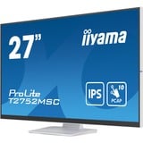 iiyama  27" Moniteur tactile  Blanc