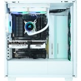 ALTERNATE Gamer Starter White i5-5070, PC gaming Blanc, Core i5-14600K | RTX 5070 | 32 Go | 1 To SSD
