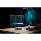 ASUS Ascent GX10 ARM v9.2-A 128/2, Mini PC Gris foncé, NVIDIA GB10 Grace Blackwell | DGX Spark | NVLink-C2C | 128 Go | SSD 2 To