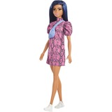 Barbie Fashionistas Doll 143 - Pink & Black Dress, Poupée 