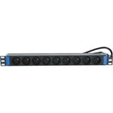 DSI 19" 9- prises Noir, 8x prises