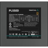DeepCool PL550D, 550 Watt alimentation  Noir, 1x 12VHPWER, 3x PCIe