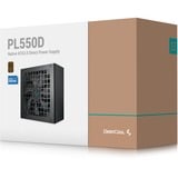 DeepCool PL550D, 550 Watt alimentation  Noir, 1x 12VHPWER, 3x PCIe