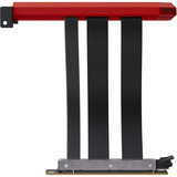 HYTE PCIe 5.0 Hyper Riser, Câble d'extension Rouge/Noir