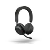 Jabra Evolve2 75 casque on-ear Noir, Link380a, Microsoft Teams