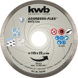 KWB Disque de coupe diamanté Aggresso-Flex White-Line 115mm 